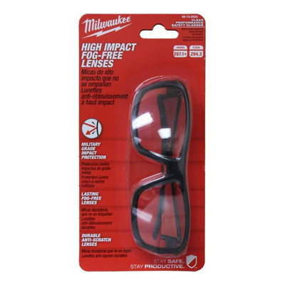 Milwaukee Gafas De Seguridad De Rendimiento Transparente | Envío gratis