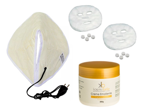 Kit Emoliente + Máscara Térmica + Brinde Desidratadas