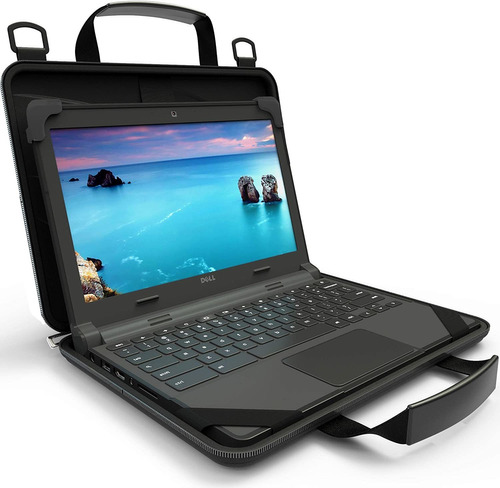 Funda Negra Para Laptop De 11-11,6 Pulgadas Uzbl