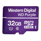 Cartão De Memória 32gb Sd Wd Purple