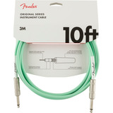 Cabo Para Instrumento Fender Original Series 3.0m Surf Green