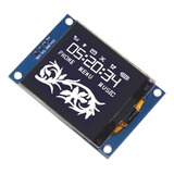 Arduino: Lcd Oled I2c 128 X 128 Pixeles Sh1107 Blanco 1.5  