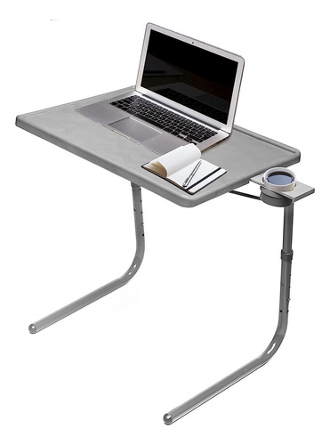 Table Mate Ii Mesa Plegable Para Tv, Plástico, Plateado