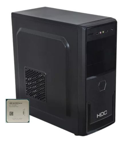 Pc Oficina Amd A6-7480 Asus 4gb Ram Ssd 128gb 3.8ghz