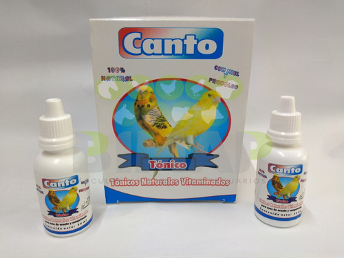 3pz Tónico Canto Vitaminas Para Aves Canarios Pájaros