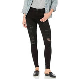 Levi's Jeans Super Skinny Cintura Alta Negro Talla 24x30