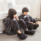 Pijama Divertido Con Forma De Lobo Para Niños
