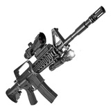Rifle Airsoft M4 Replica Resorte 6 Mm Combo 