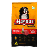 Ração Magnus Todo Dia Cães Adultos Sabor Carne 15kg