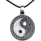 Collar Con Colgante De Taoísmo Celta Yin Yang Confucio Shaol