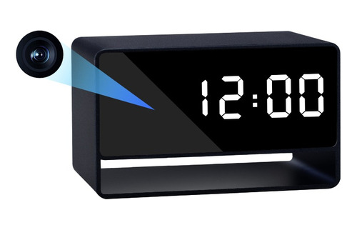 Reloj Despertador De Aleación De Aluminio Con Cámara Digital
