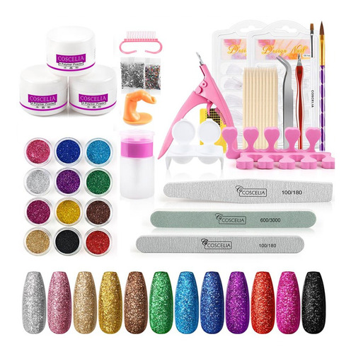 Kit De Herramientas De Uñas Postizas C