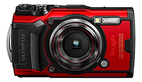 Camara Impermeable Olympus Tough Tg-6, Roja