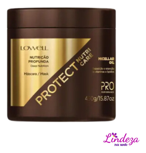 Máscara Lowell Protect Care Pro Performance 450g