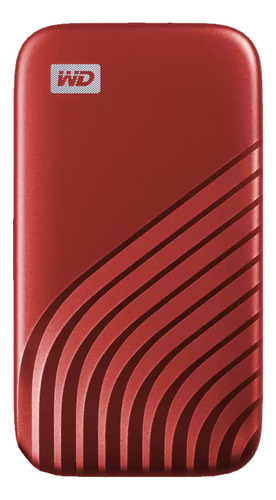 Disco Duro Móvil Ssd Passport Red Encryption Hardware Wd 2tb