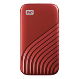 Disco Duro Móvil Ssd Passport Red Encryption Hardware Wd 2tb