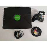 Consola Microsoft Xbox Clasico + 1 Control + 1 Dvd + Juegos