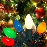 C7 Luces De Navidad Multicolor Luces De Navidad Vintage De 2