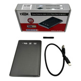 Case P/ Hd Notebook Ssd Externo Usb C 3.1 Sata 2.5 6 Gbps Pc