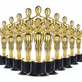 Estatuillas De Premio Oscar De 15cm, 12 Unidades