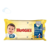 Toallas Húmedas Huggies Triple Protección X 80unidades 