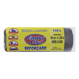 Saco Para Lixo Boca Larga 110l Embalixo 25 Unidades