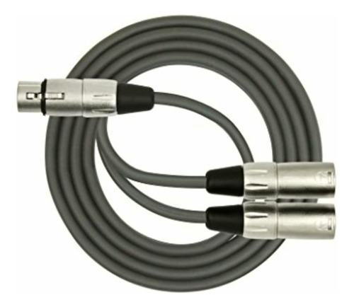 Kirlin Cable Y-303-06 - Cable Xlr Hembra A Doble Xlr Macho Y