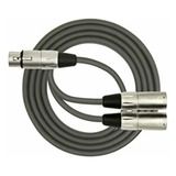 Kirlin Cable Y-303-06 - Cable Xlr Hembra A Doble Xlr Macho Y