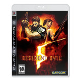 Resident Evil 5 Ps3 Mídia Física Usado