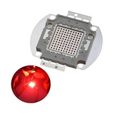 Luz Led Cob Roja 100w 620-625nm Dc 20-22v