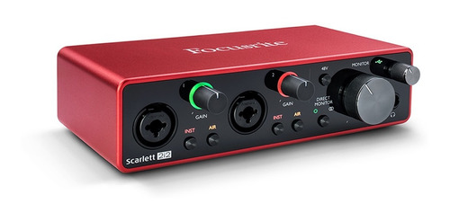 Interfaz De Audio Usb Scarlett 2i2 3ra Generación Premium