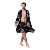 Bata Kimono Pijama Ropa (seda Sintética)