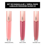 Set De Maquillaje L'oréal Labiales Paradise Gloss X3 Para Labios - 3 Unidades