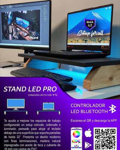 Stand Para Monitor O Notebook 