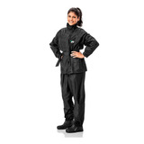 Conjunto Capa De Chuva Nylon Feminino Forro Moto Pantaneiro