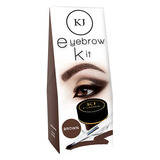 Eyebrow Kit Pomada Para Cejas Kj Varios Tonos Original 