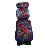 Mochila Combo De 3 Piezas De Primaria Del Hombre Araña