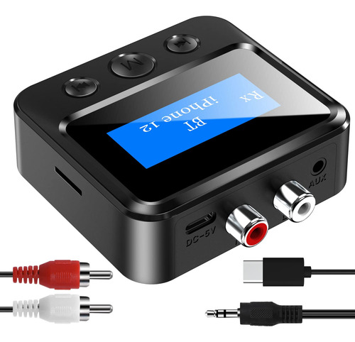 Receptor Transmisor Bluetooth Para Tv, Adaptador De Audio I.