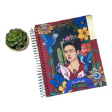 Pack 5 Cuadernos Medio Oficio 5 Mm 150 Hjs Frida Khalo