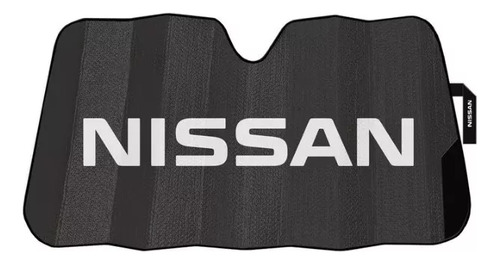 Parasol Cubresol Acordeón Negro Nissan Cabstar  2009  2018