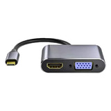 Usb C 5-en-1 Tipo C Hub 4k Usb C A Vga Usb3.0