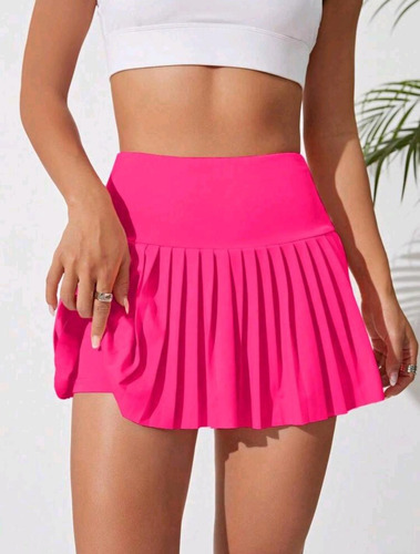 2 En 1 Falda Deportiva De Tenis Short Deportivo