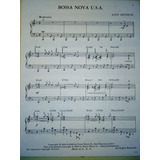 Bossa Nova Usa The Dave Brubeck Quartet Piano Solo Partitura