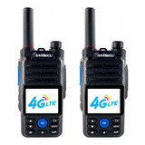 Walkie-talkie Anysecu Radio T50 De 2 Radios Y Frecuencia 1920mhzx1980mhz - Negro 3.8v