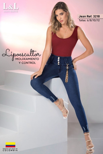 Jeans Colombianos Lyl Talla 8 Varios Modelos