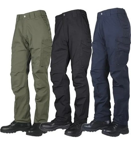 Pantalón Tactico Tru-spec De Cargo 24-7, 100% Algodón