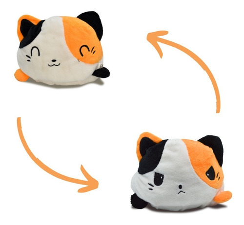 Peluches Gato Y Ballena Reversibles Peluche Kawaii