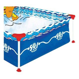 Pileta Lona Sol De Verano 200 Fun 1500 Lts 2,3 X 1,5 X 0,4m Color Azul Fan200