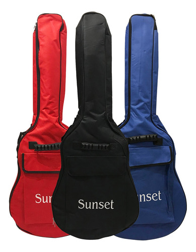 Funda Para Guitarra Criolla Acustica Acolchada Mochila 