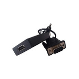 Adaptador Conversor Vga Para Hdmi Com Áudio E Vídeo Full Hd